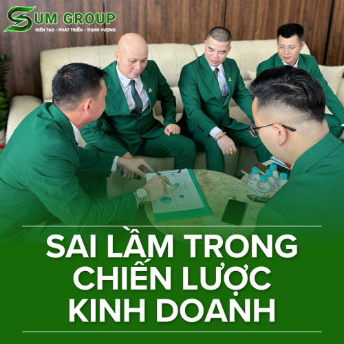 6 Sai Lầm Phổ Biến Nhất Của Nhà Quản Lý Khi Xây Dựng Chiến Lược Kinh Doanh